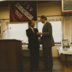 13.7.1985 - Gäste bei der offiziellen Schlüsselübergabe